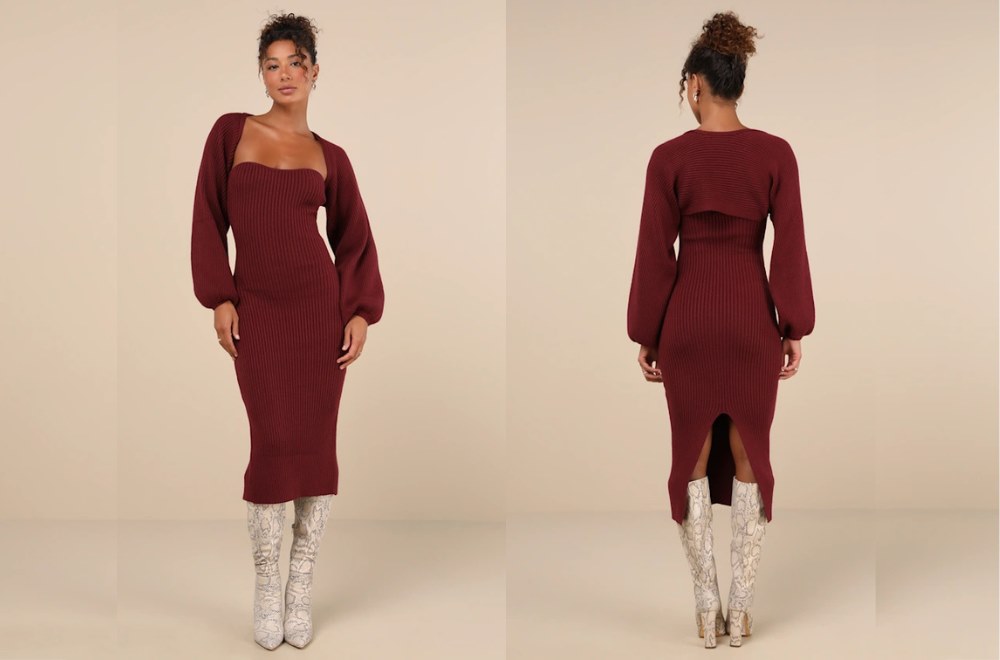 autumn-aura-burgundy-ribbed-two-piece-sweater-dress